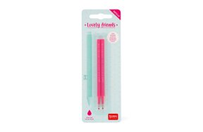 LEGAMI REFCPP0005 REFILLS GEL PEN LOVELY FRIENDS SET/2 - PINK